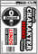 Aufkleber Sticker Set 3 Motive Diesel Feinstaub Umwelt Plakette JDM Fahrverbot Tuning Racing Stickerbomb TÜV Umweltzone Fun Lustig Sparset Berühren verboten schwarz