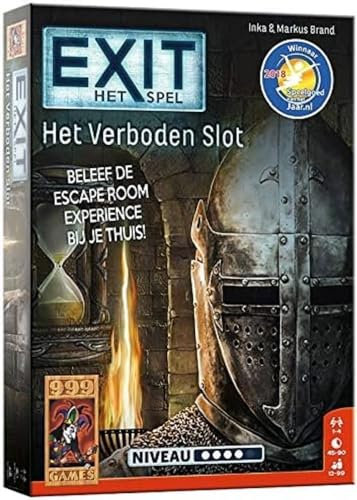 999 Spiele - EXIT - Das Verbotene Schloss Breinbreaker - ab 12 Jahren - Gewinner Spielzeug des Jahres 2018 - Inka & Markus Brand - Real-time, Social Deduction - für 1 bis 4 Spieler - 999-EXI06