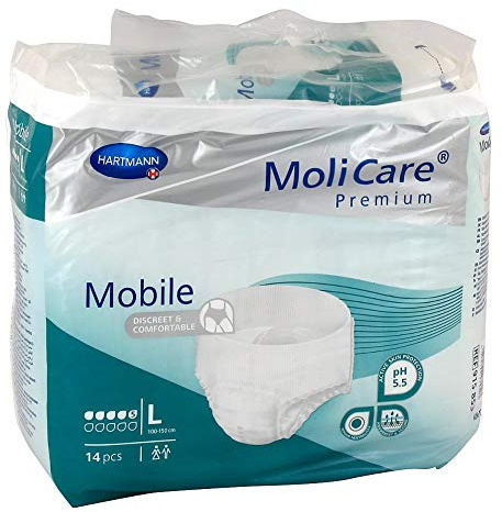 MOLICARE Premium Mobile 5 Tropfen Gr.L 14 St