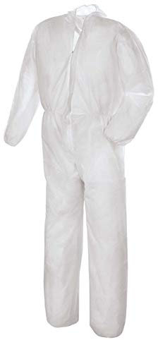 teXXor Einweg-Overall Chemikalienschutz-Overall (SMS) weiß 3XL