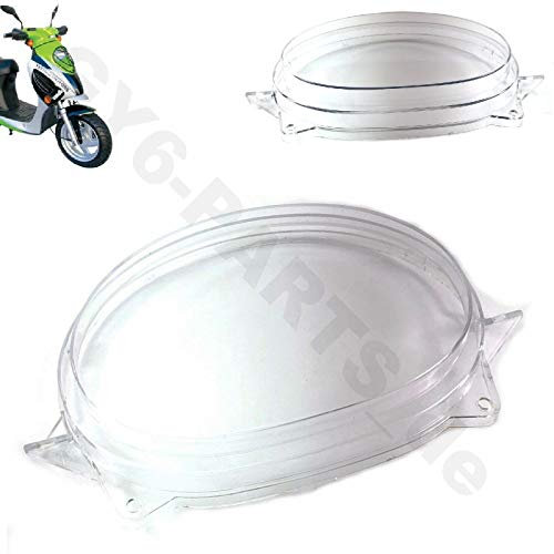 TACHO GLAS SCHEIBE für 4-TAKT CHINA ROLLER für BAOTIAN BT49QT-7 / BT125T-2 BENZHOU HYOSUNG YIYING YY50QT-26 JINLUN JL50QT-4 JACK FOX FLEX TECH SARO ZNEN JMSTAR KREIDLER REX RS (Jinan Qingqi) u.a.