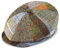 fiebig Rona Bakerboy Tweed Patchwork | Newsboy aus 100% schottischer Schurwolle | 8-Panel Cap mit Schirm Made in Italy (58-L)