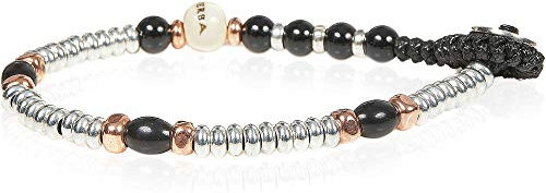 Gerba Armband für Herren Schmuck News Angebot Trendy Mon Amour 18, Sterling-Silber Stein