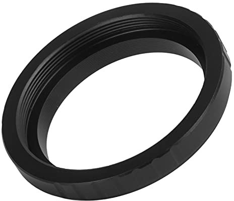 Liyes Adapter SCT auf M48, , SCT-Buchse auf M48 x 0,75 Gewindeadapter, flexible Aluminiumlegierung für Astronomie-Teleskop
