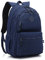 X SIM FITNESSX Rucksack Unisex Daypack Schulrucksack Tagesrucksack Wasserdicht für Schule & Freizeit Reisen Job 4 Fach Schwarz (NAVY)