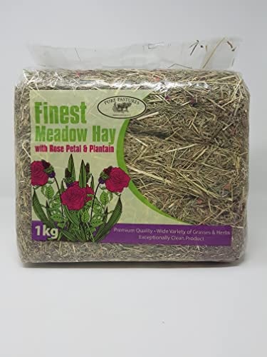 Pure Pastures premium quality Finest Meadow Hay (Rose Petal and Plantain)