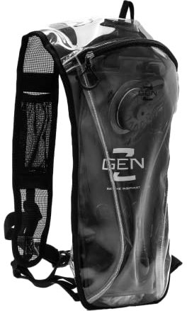 GenZ Trinkrucksack für den Außenbereich, transparent, Rave, Trinkrucksack, Festival-Wasserbeutel, Hydropack Rave, Anti-Diebstahl