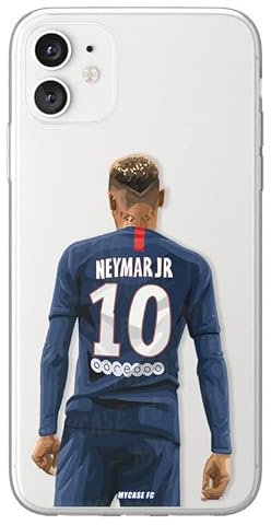 MYCASEFC Coque Football Neymar Jr PSG Alcatel One Touch Idol 3 4.7 en Silicone Housse de Foot pour Smartphone Imprimée en France en TPU