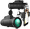 Retoo Telescopio monoculare 12 X binocolo clip telefono birdwatching luna pianeta guardia stelle escursionismo teleobiettivo per telefoni cellulari treppiede portatile potente accessorio da campeggio
