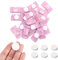 20Pcs Portable Coin Mini Face Care Make Up Towel, Portable Washcloth Reusable Compressed Cotton Face Towel for Outdoor Activities