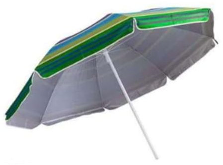 BigBuy Outdoor Sombrilla Aluminio 220 cm