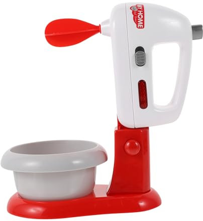 ibasenice 3 Piezas Licuadora de simulación máquina licuadora Regalo de los niños Juguetes Infantiles decoración Muebles batidora de Juguete licuadora de Juguete simulada Largo