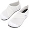 Kinder Badeschuhe Wasserschuhe Strandschuhe Mädchen Junge Schwimmschuhe Barfußschuhe rutschfeste Surfschuhe Sportschuhe Kleinkind Schwimmbad(224.weiß,22/23 EU)