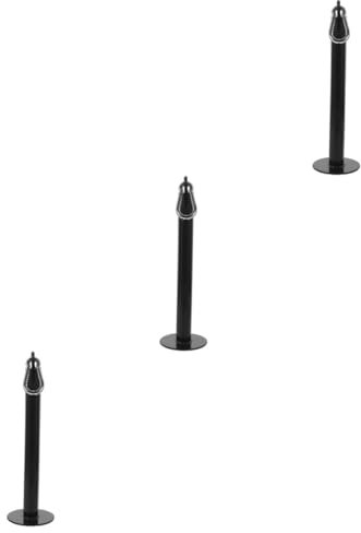 SUPVOX 3pcs Fitness Loading Pin Storage Rack for Arm Muscle Training Lightweight and Portable Barbell Load Rack for Strength Training and Fitness Pulley Systems