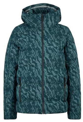 Ziener Damen TRAVA Ski-Jacke/Winterjacke | warm, atmungsaktiv, wasserdicht, jungle print, 34