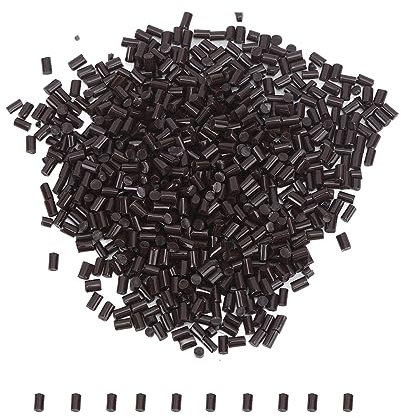 Lotpken Brown Fusion Italienisches Keratin-Kleber-Granulat, Perlen für Haarverlängerung, Hot Fusion 100 G Rebond-Granulat, für den Professionellen Salongebrauch