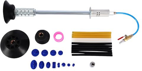 EurHomePlus Outil de réparation de débosselage pneumatique avec marteau à inertie Kit de réparation de Dent Puller Kit de réparation pour voiture