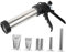 Cabilock Stainless Steel Manual Sausage Filler Machine Sausage Tools Filling Sausage Machine Hand Sausage Stuffer for Home Cooking