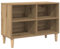 vidaXL TV-Schrank Artisan Eiche 4 Fächer 69.5X30X50 cm Holzwerkstoff Unterhaltungszentrum für Wohnzimmer Stauraum Inneneinrichtungsstand Zeitgenössisch Stylisch Glatte Oberfläche Langlebig