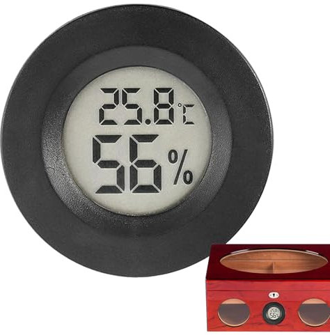 Misuratore di temperatura igrometro digitale: misuratore di clima LCD interno, monitoraggio 'umidità preciso | Dispositivo sensore di montaggio a parete, localizzatore del intelligente per