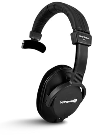 Beyerdynamic DT-252–80Ohm Einohr-Kopfhörer, dynamische Kopfhörer für Broadcast-Anwendungen, 80 Ohm
