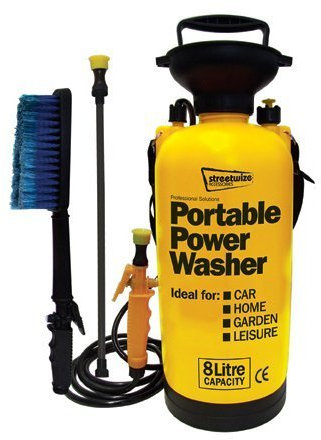 Bicycle & Motorbike 8 Litre Portable Power Pressure Washer