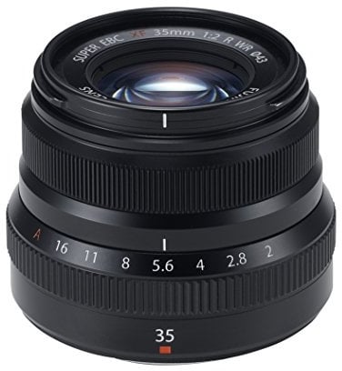 Fujifilm FUJINON XF 35mm F2 R WR Obiettivo 35mm, f/2, Resistente Intemperie, Attacco X Mount, Nero