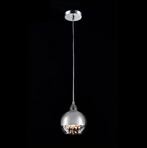 Casa Padrino Jugendstil Decken Hängelampe Nickel 15 x H 100 cm Antik Stil - Möbel Lüster Leuchter Deckenleuchte Hängelampe