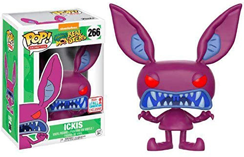 Funko - Nickeoldeon figure - Real Monsters Ickis Exclu Pop 10 cm - 0889698151764, no colour