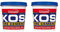 Everbuild KOS Fire Cement - 1Kg - Black - 2 Pack