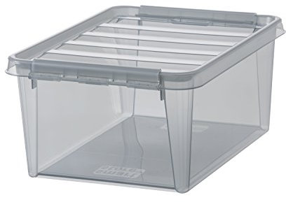 Orthex Smart Store Colour Clipbox, PP, Grau, 40 x 30 x 19 cm, 1 Einheiten