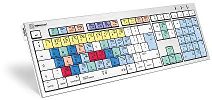 LogicKeyboard Cubase/Nuendo ALBA, UK Mac Tastatur, Englisch, Kompatibel mit