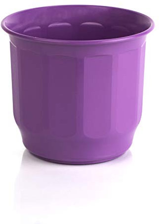 Kimmel Macetero de 6,5 a 18 cm de diámetro, Color Morado
