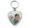 Porte-clés coeur personnalisé avec photo, image ou texte. 2 côtés. Un cadeau unique, original et exclusif. Plusieurs modèles.