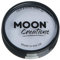 Moon Creations Maquillage professionnel visage et corps | Moules à gâteaux professionnels avec peinture colorée pour maquillage | pour enfants, adultes, festival, Halloween, gris clair, 36 g