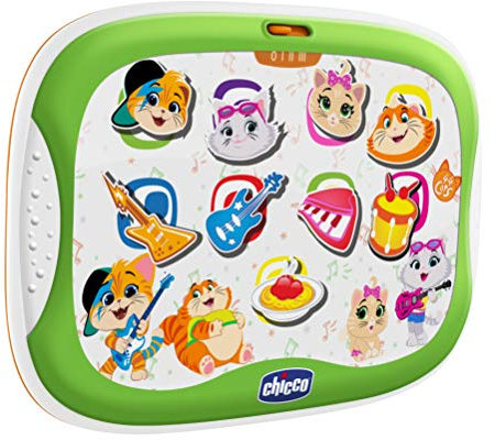 Chicco Gioco Tablet Musicale 44 Gatti, 18 36 Mesi