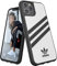 adidas Phone Case Compatible with iPhone 11 Pro Case, Originals Moulded TPU Three Stripes Protective Phone Cover, White and Black