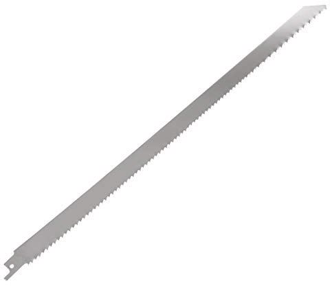 seeyouagan 400mm Reciprocating Power Saw Blade,Stainless Steel Material,Effective for Cutting Wood,Sharp Teeth Blades