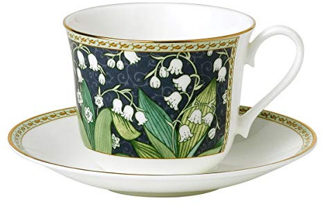 Roy Kirkham Jumbotasse & Untertasse Lily of The Valley - 0,4l