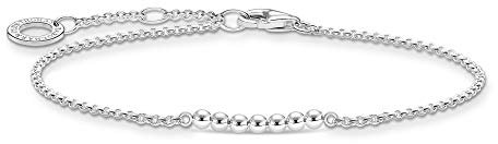 Thomas Sabo Armband Kugeln silber, 925 Sterlingsilber, 16-19 cm Länge