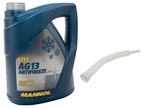 Kühlerfrostschutz Konzentrat MANNOL AG13-40°C 5 Liter grün mit Ausgießer
