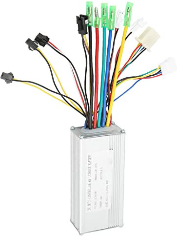 Alomejor 36V 48V 500W Brushless Controller Multifunktions E-Bike Motor Controller mit Lampendraht für Fahrrad Ebike Scooter