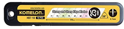 Komelon Snap-Off Blades 25mm (Pack 10)