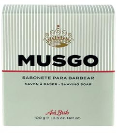 Ach.Brito - MUSGO Sabonete para Barbear / Rasierseife -100gr. Stück