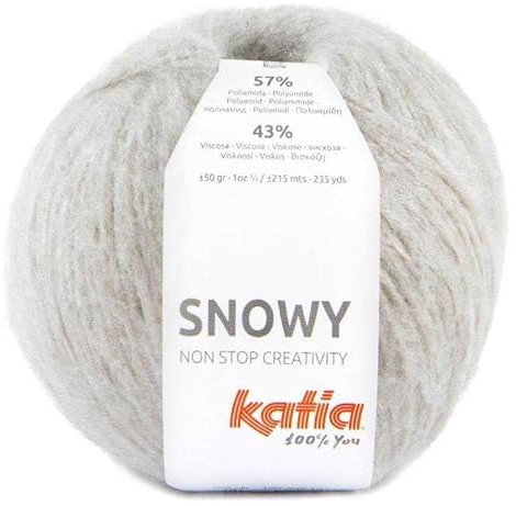 50 gr. SNOWY-Fantasiegarn mit Plüsch-Effekt (101)