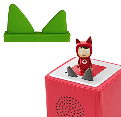 Ersatz Ohren für Toniebox Tonie Figuren Tonies starterset for Toniebox (Grün)