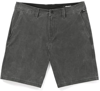 Volcom Stone Faded Hybrid Herren-Shorts, schnelltrocknend, Stealth, 49