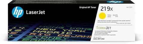 HP 219X Original High Capacity Yellow Laserjet Tonerkartusche