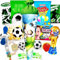 sweets aus aller welt Schultüte Fussball gefüllt - 70 cm Schultüte groß mit Süßigkeiten & Spielzeug- Zuckertüte mit Fußball Schultüte Jungen Füllung - Schultüte für den perfekten Schulstart