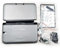 3DSXL - Carcasa exterior de repuesto para consola antigua 3DS XL/LL 3DSLL, placas de cubierta gris + botones, tornillos, lápiz capacitivo, almohadillas, protectores, pegatinas, juego completo